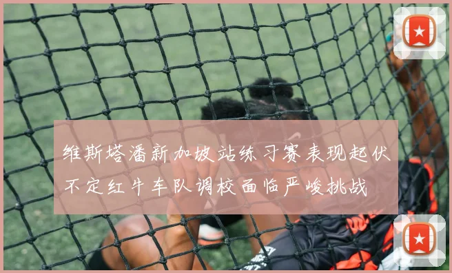 维斯塔潘新加坡站练习赛表现起伏不定红牛车队调校面临严峻挑战